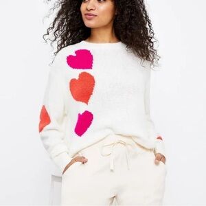 Heart Sweater by Loft